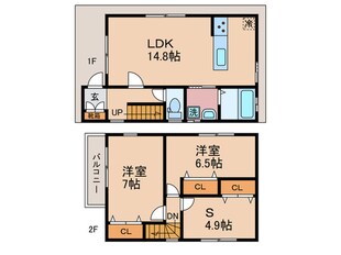 セレーネの物件間取画像